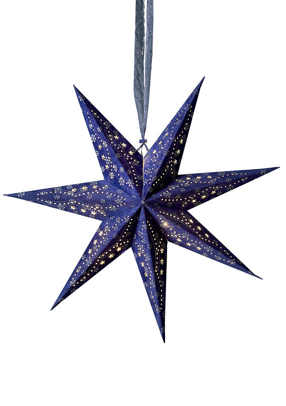 Star Lampshade - Blue