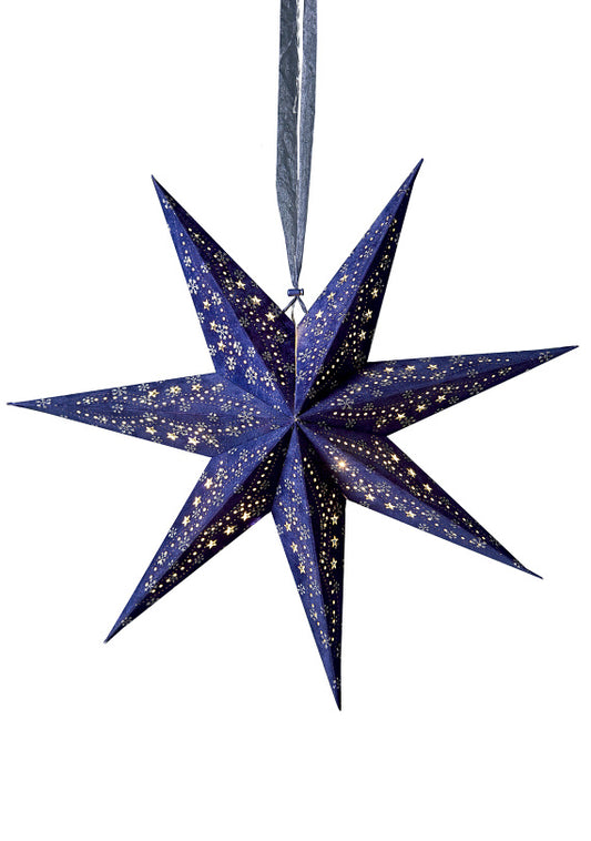 Star Lampshade - Blue