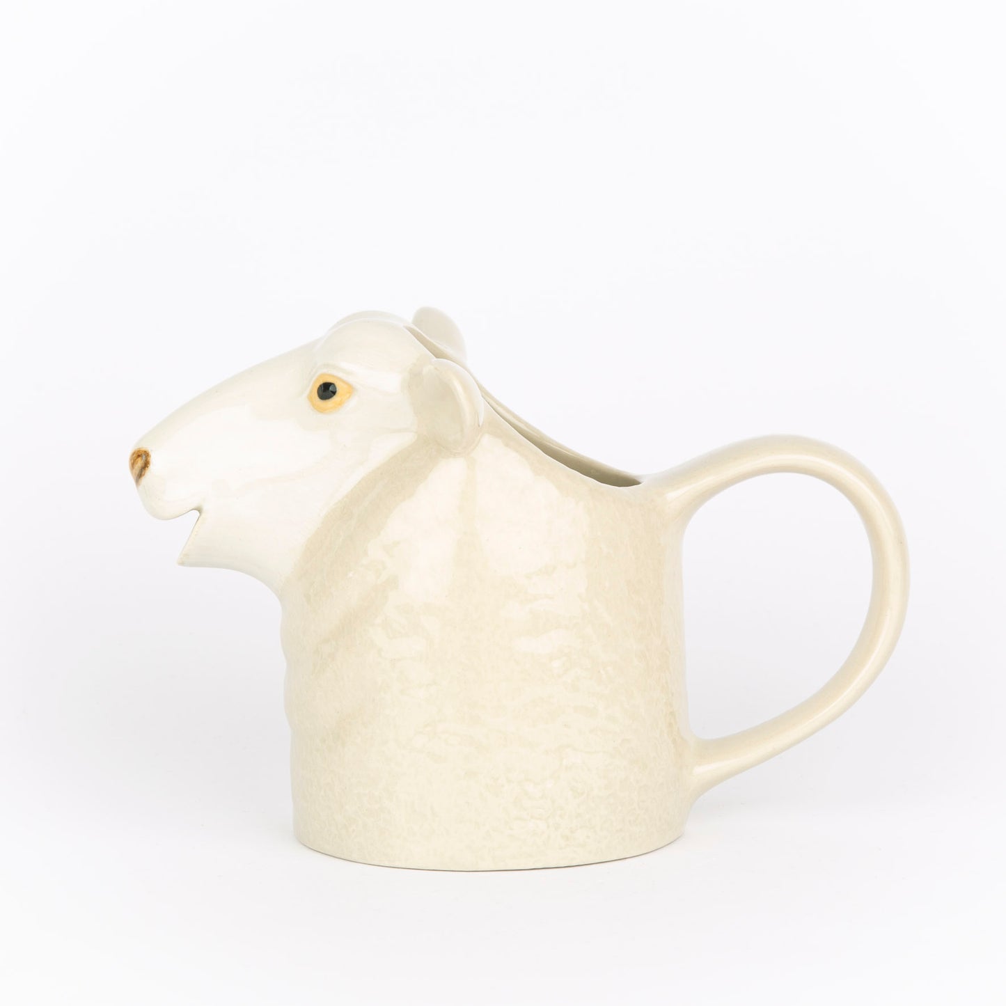 Quail White Suffolk Sheep Jug Medium