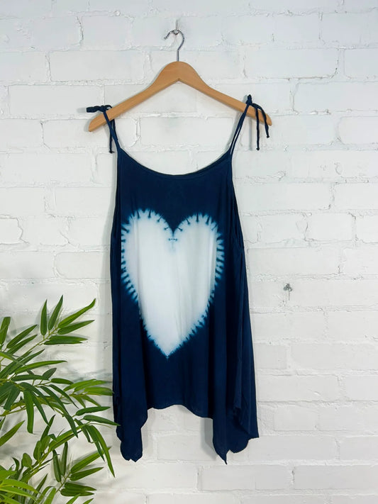 Gringo Tie-Dye Long Vest Top