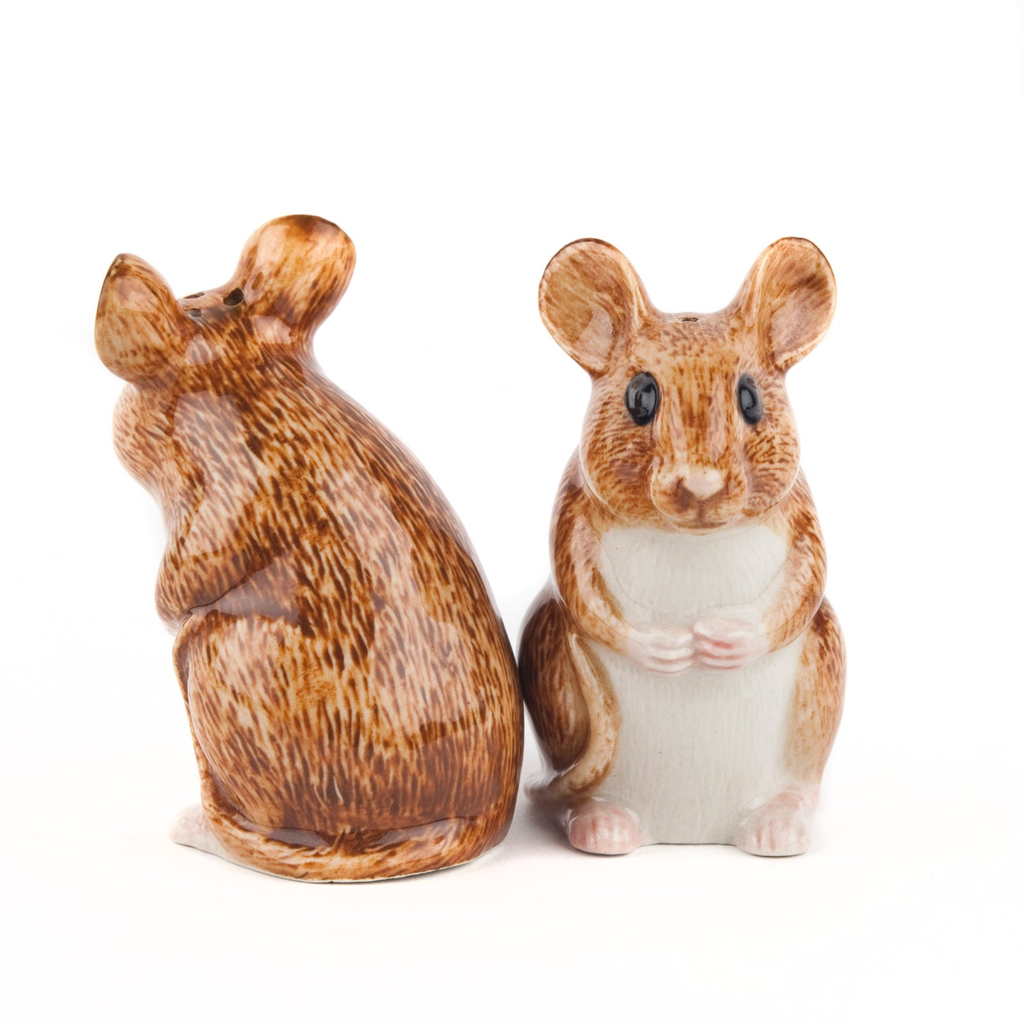 Quail Wood Mouse Salt And Pepper Shaker