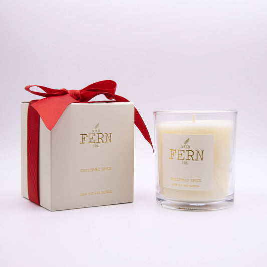 Wild Fern Christmas Candle