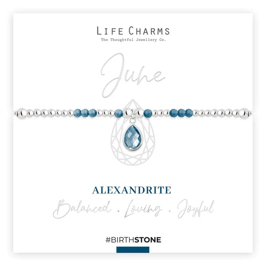 Life Charms Birthstones - June