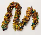 Recycled Sari Tinsel/Garland Yellow