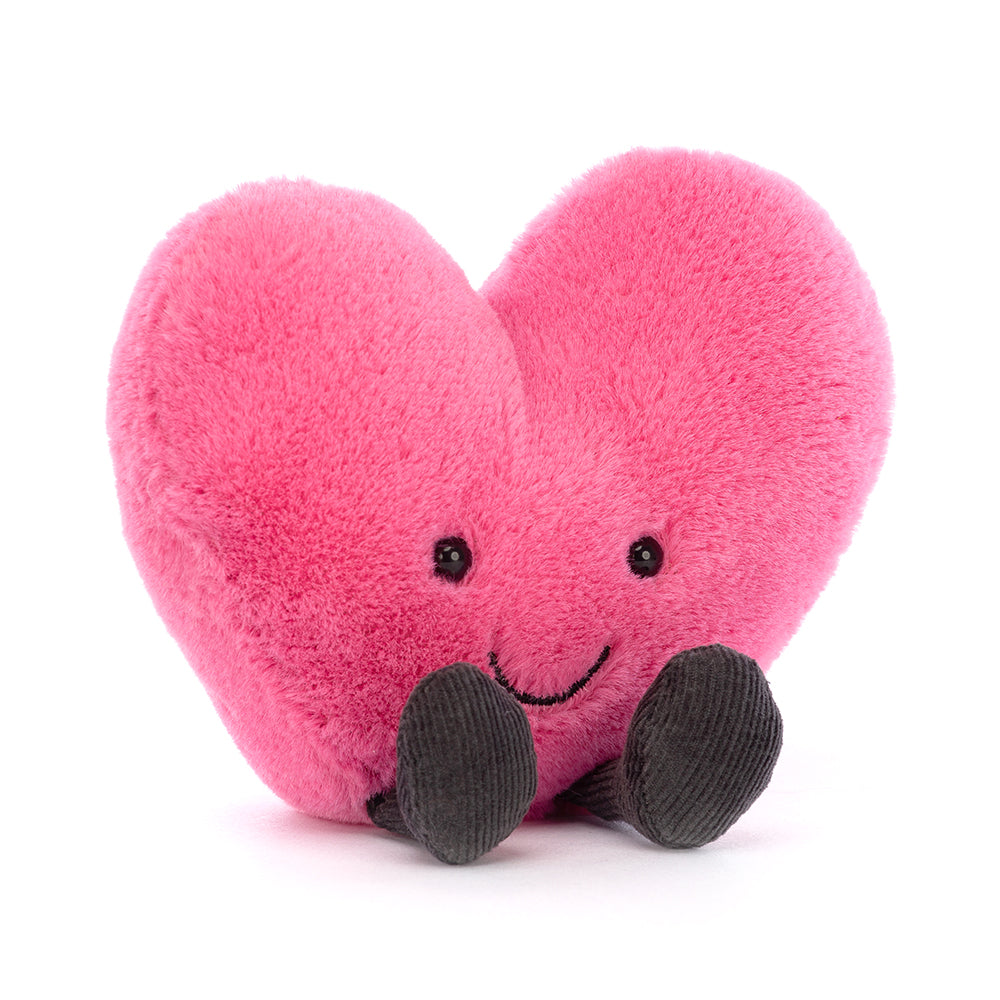 Jellycat Amuseable Hot Pink Heart Small