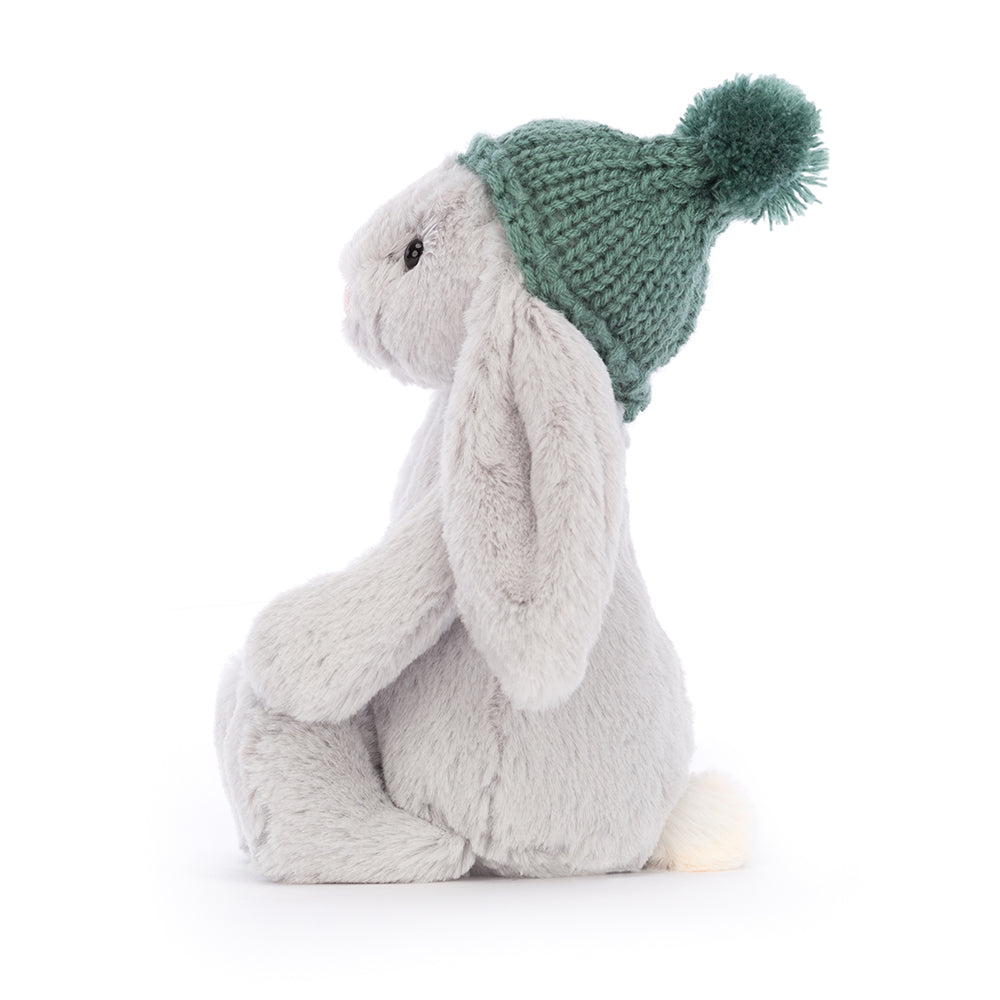 Jellycat Bashful Toasty Silver Bunny Small