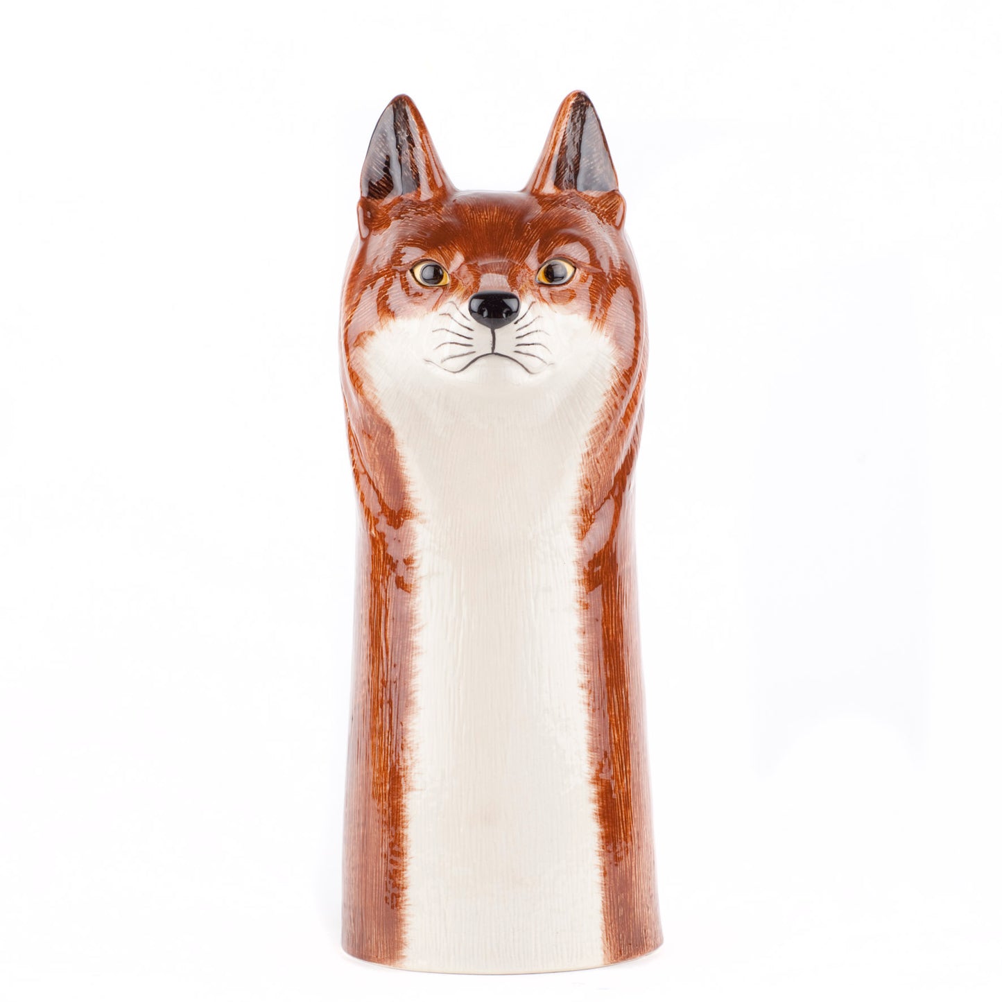 Quail Fox Flower Vase