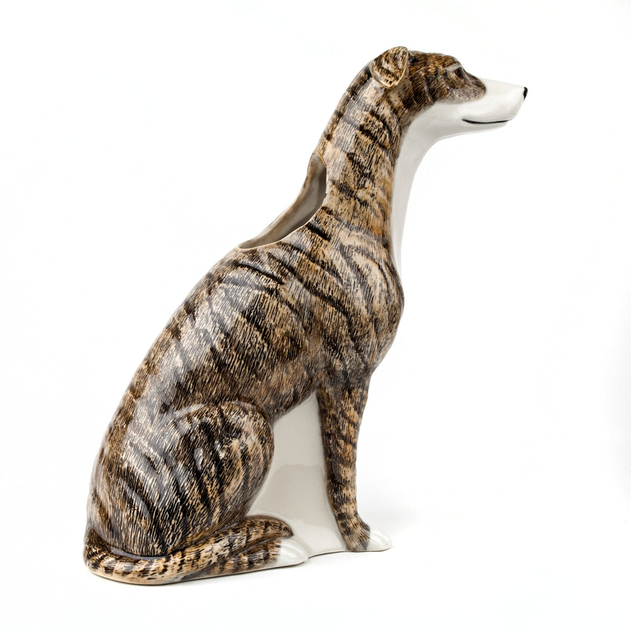 Quail Greyhound Flower Vase