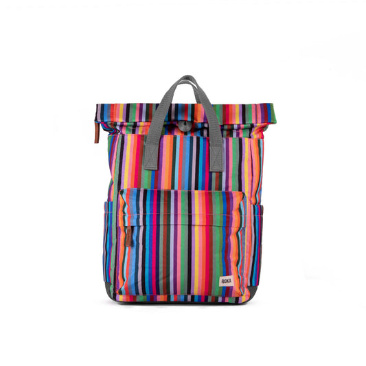 Roka Canfield B Medium Canvas Multi Stripe