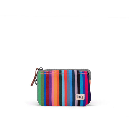 Roka Carnaby Small Canvas Multi Stripe