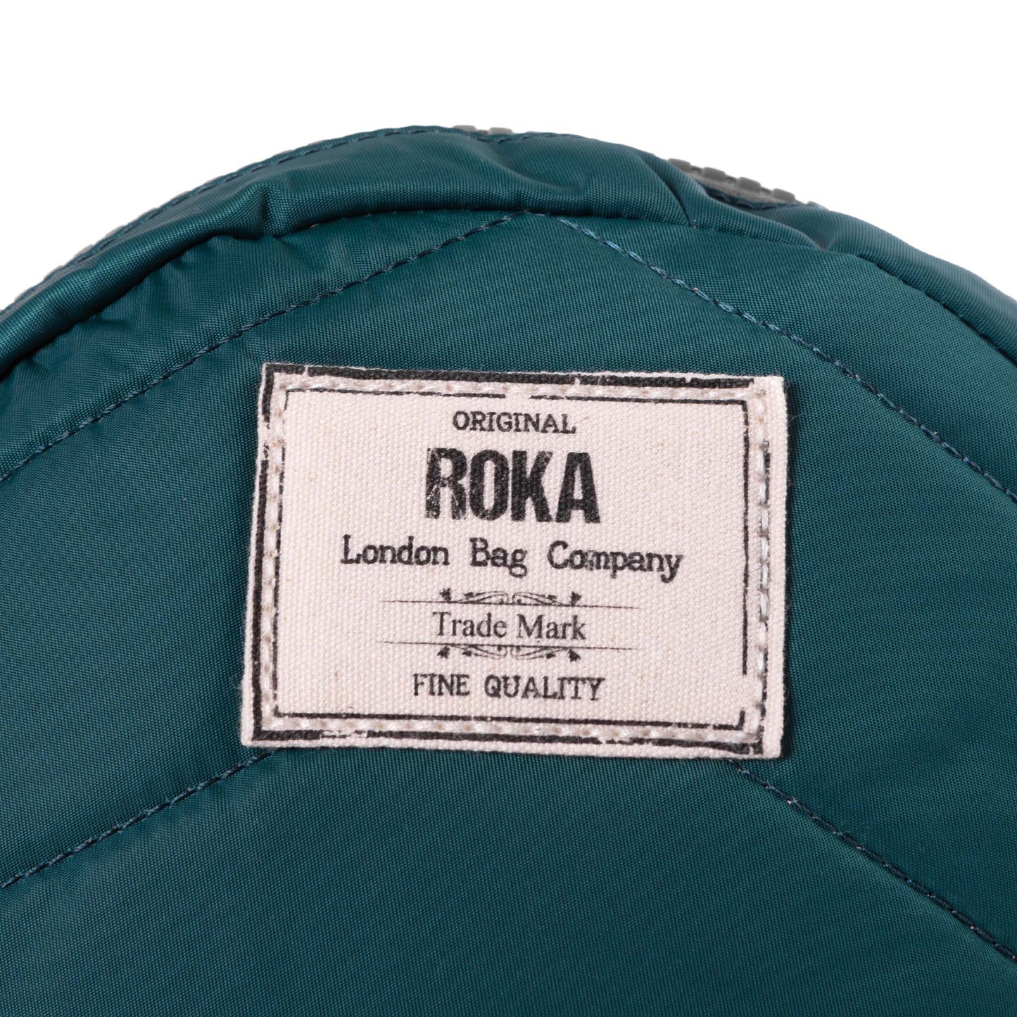 Roka Paddington B Small Crossbody Sustainable Nylon Teal