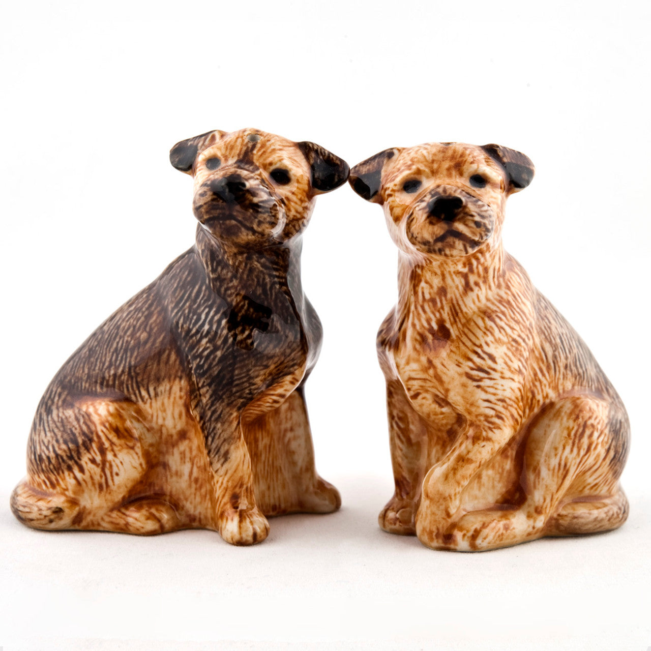 Quail Border Terrier Salt And Pepper Set