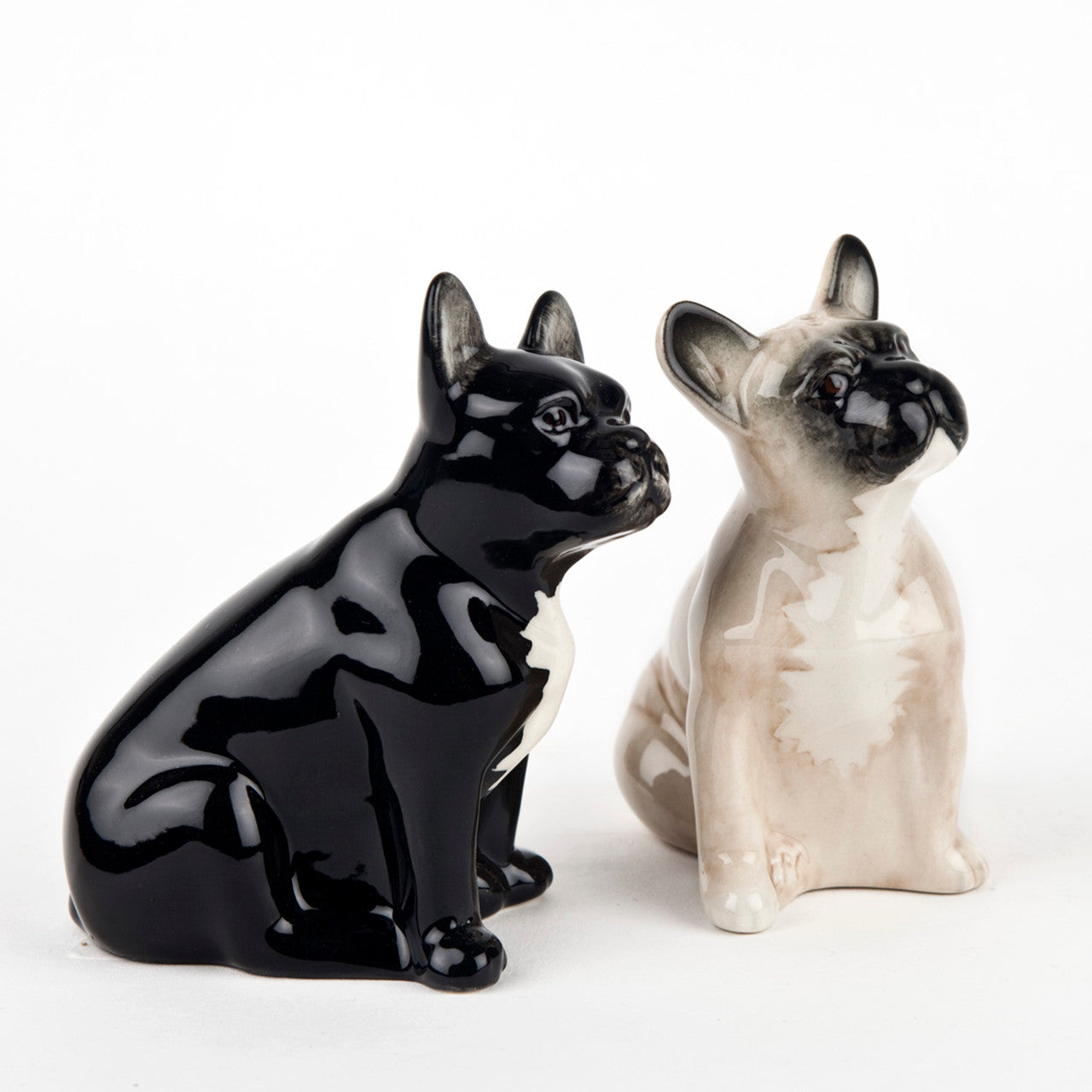 Quail French Bulldog Black/Fawn Salt And Pepper Set