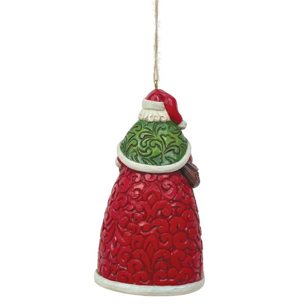 Twelve Days of Christmas Santa Hanging Ornament