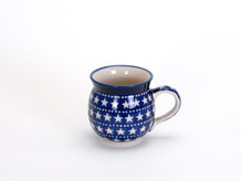 Polish Pottery Midnight Star Mug