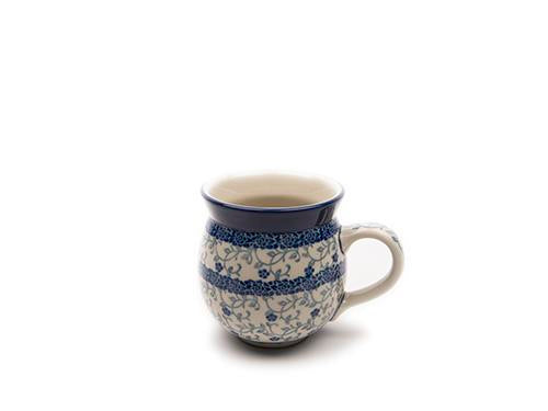 Polish Pottery Forget Me Not Mug