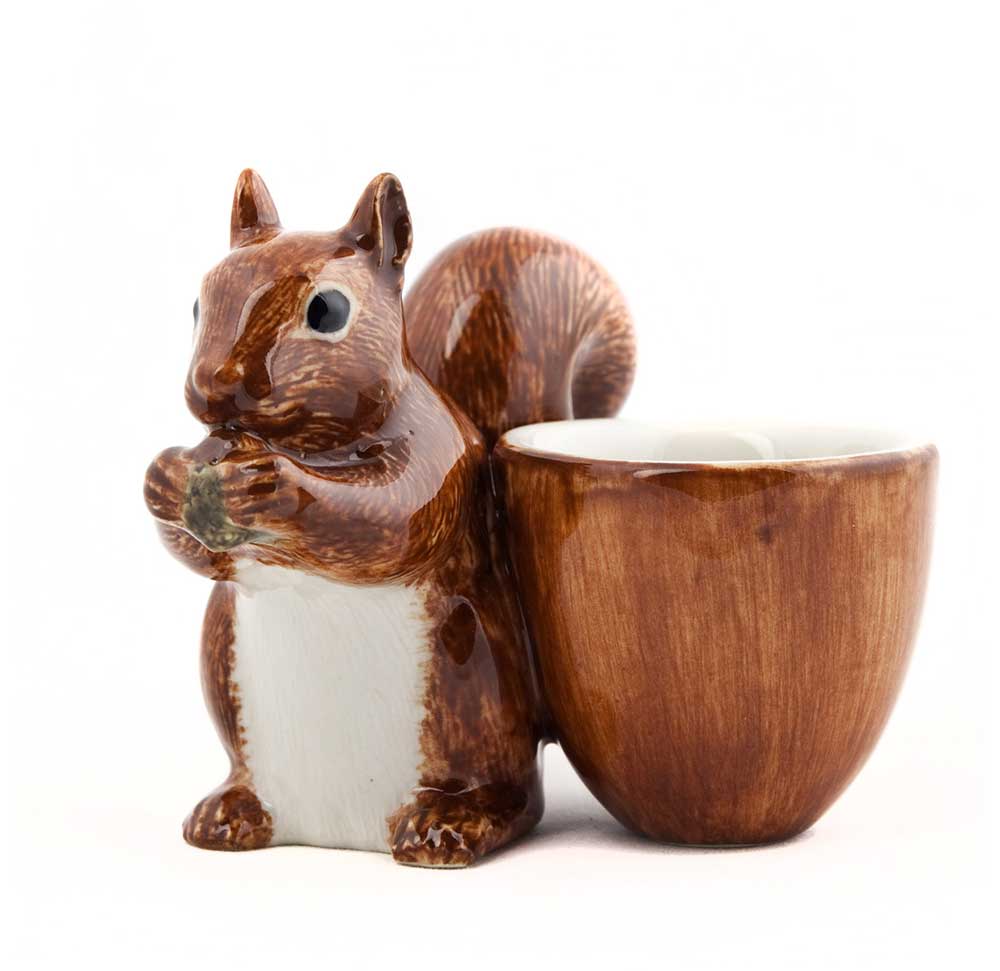 Quail Squirrel Egg Cup