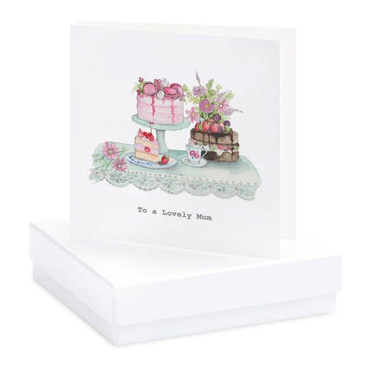 Crumble & Core Boxed Special Tea Earring Card