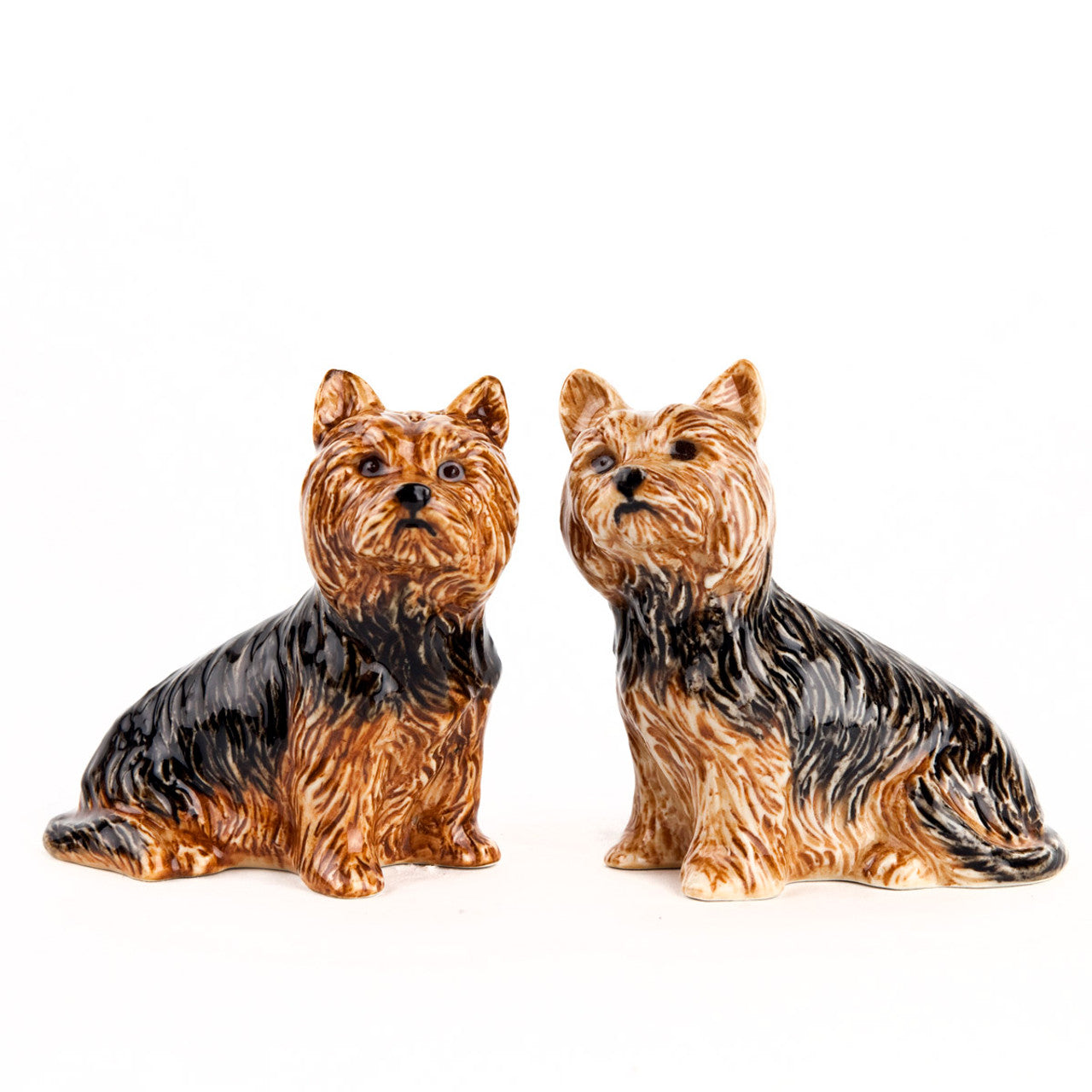 Quail Yorkshier Terrier Salt And Pepper Set