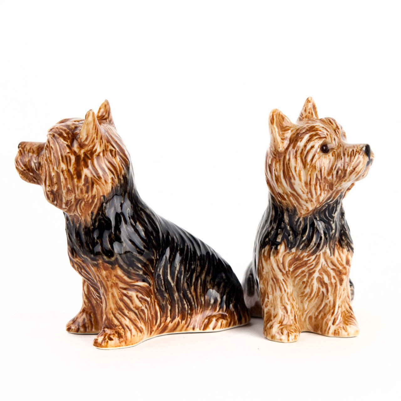 Quail Yorkshier Terrier Salt And Pepper Set